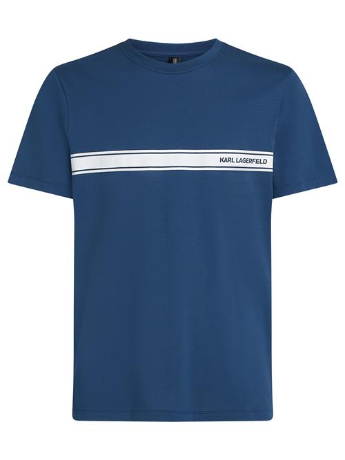 Karl Lagerfeld Bluser & t-shirts  natblå / hvid