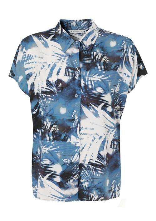 TATUUM Bluse 'KIMI 1'  indigo / hvid