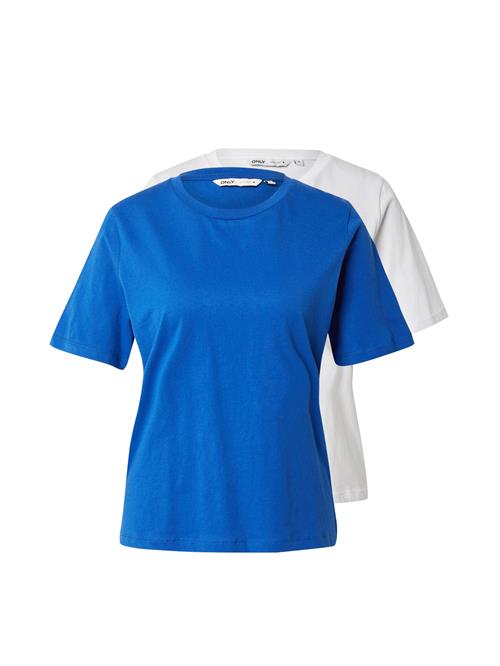 ONLY Shirts 'ONLONLY'  blå / hvid