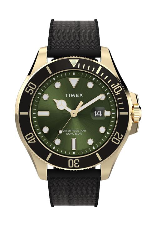 TIMEX Analogt ur ' Harborside Coast '  guld / sort