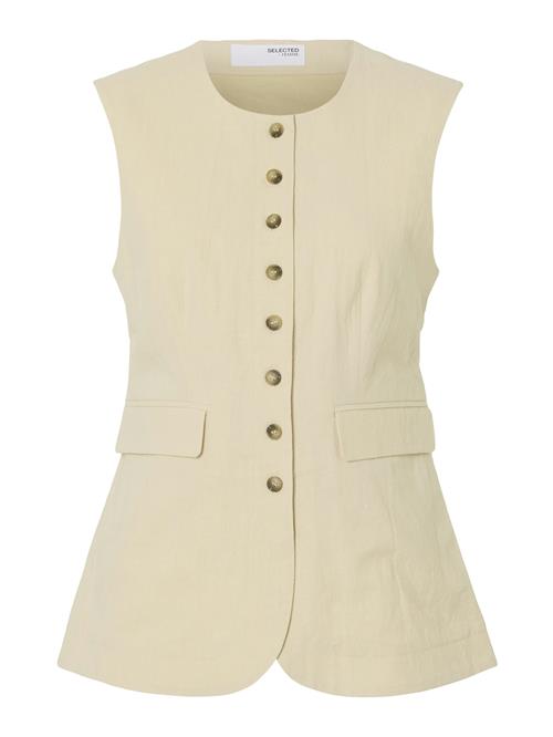 SELECTED Vest 'SLFIluna'  creme