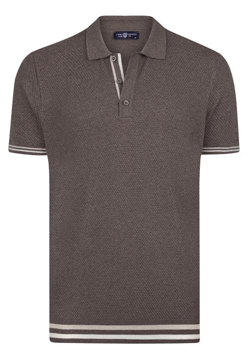 Jimmy Sanders Pullover  choko / hvid