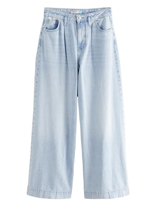 Next Jeans med lægfolder  blue denim