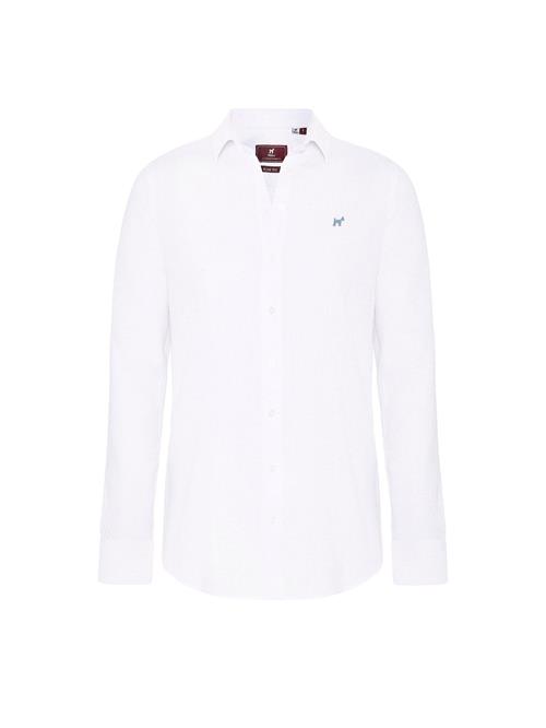 Williot Bluse  blå / hvid