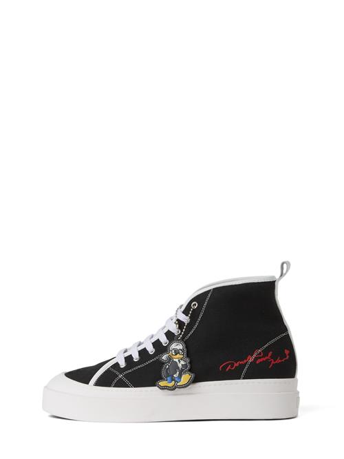 Karl Lagerfeld Sneaker high 'Disney x KL'  rød / sort / hvid