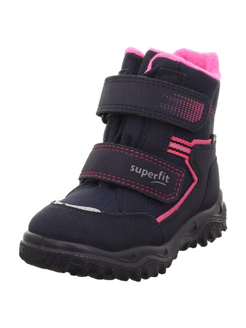 SUPERFIT Snowboots 'HUSKY'  navy / sølvgrå / fuchsia