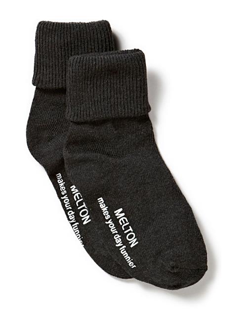 Melton | Cotton Socks - Anti-Slip | 13/14