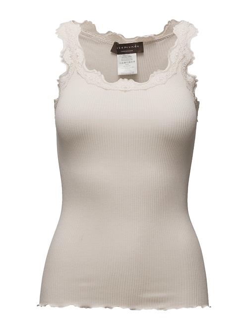 Rosemunde | Rwbabette Silk Sl U-Neck Long Lace | S