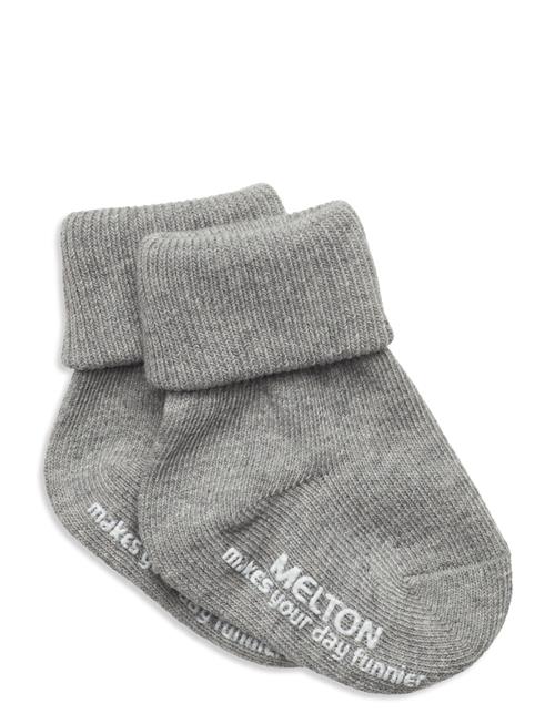 Melton | Cotton Socks With Anti-Slip | 13/14