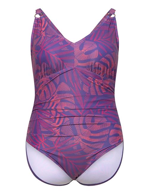 Speedo | Womens Shaping Printed V Neck 1 Piece (+) | 48