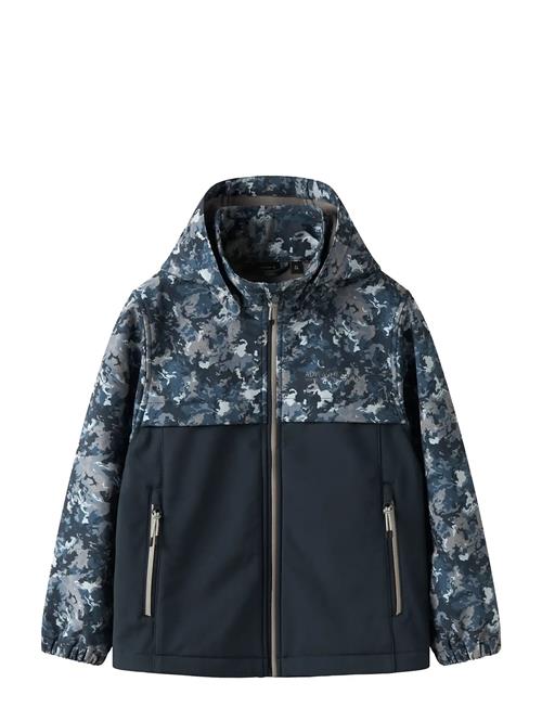 name it | Nkmalfa08 Softshell Jacket Block Aop Fo | 164