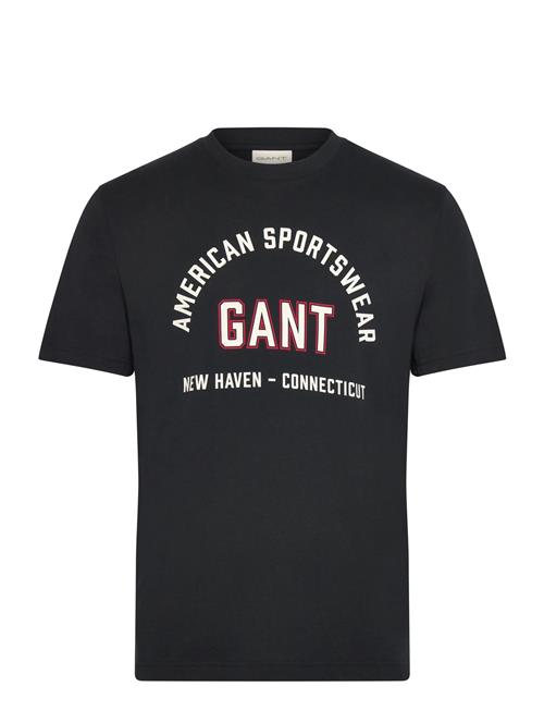 GANT | Printed Graphic Ss T-Shirt | M