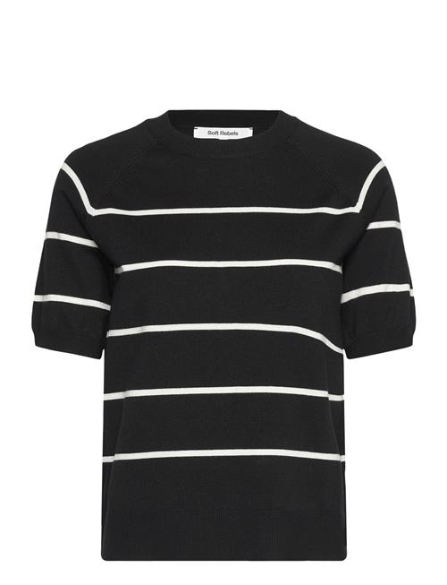 Soft Rebels | Srmarla Stripe Ss Knit | XXL