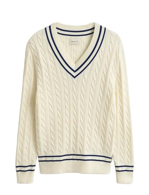 GANT | Cotton Cable V-Neck | XL