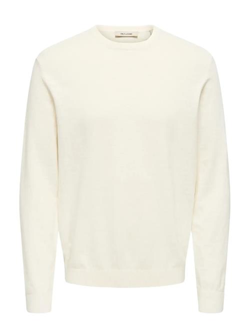 ONLY & SONS | Onstim Reg Ls Linen Crew Knit Noos | L