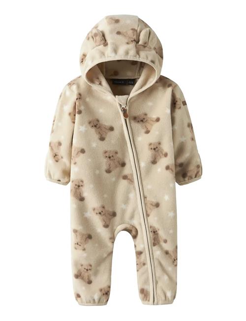 name it | Nbnmeeko Fleece Suit Aop | 74-80