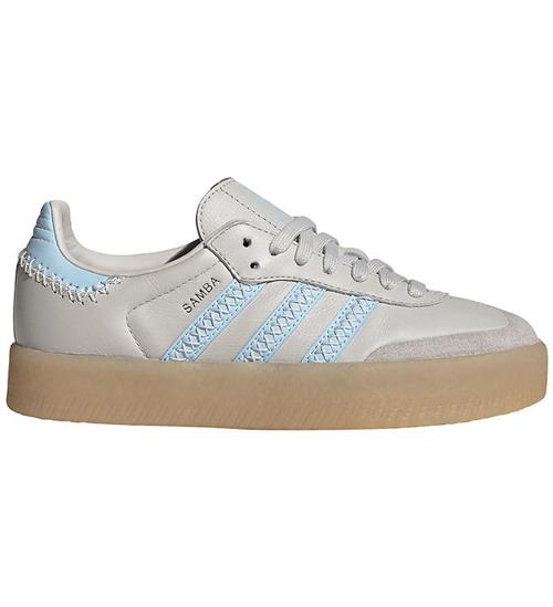 adidas Originals Sko - Sambae J - Chalk Pearl/Ice Blue/Off White