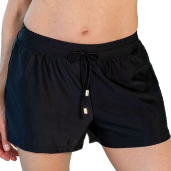 Trofé Trofe Solid Bikini Swim Shorts Sort 46 Dame