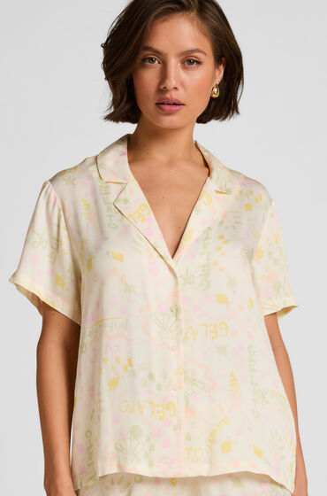 Hunkemöller Satinjakke Hvid