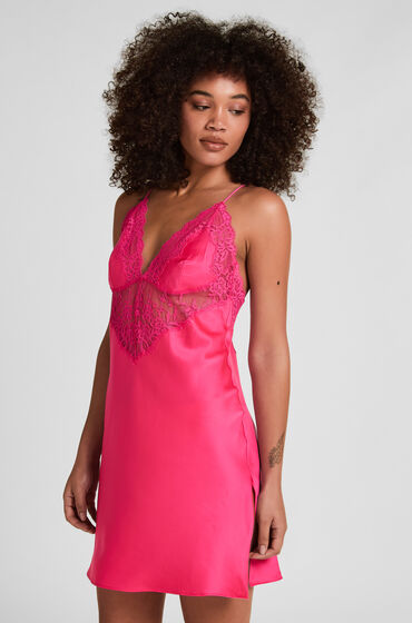 Hunkemöller Slipdress Gabrielle Lyserød