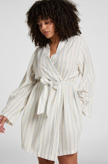 Hunkemöller Robe Hør Hvid