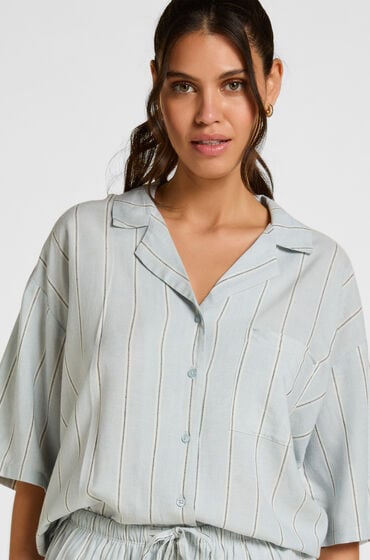 Hunkemöller Jakke Hør Blå