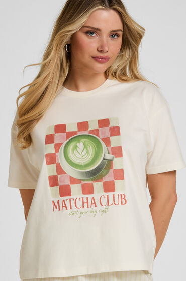 Hunkemöller T-shirt med Print Hvid