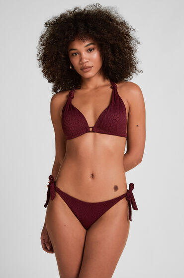 Hunkemöller High Waisted Shaping Bikiniunderdel Aruba Lilla