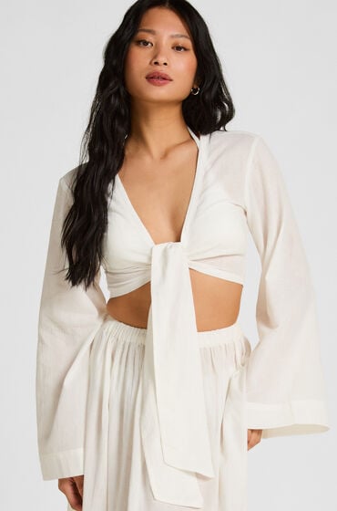 Hunkemöller Strandtop Glam Hvid