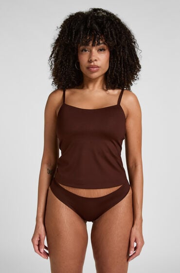 Hunkemöller Super Comfort Top Brun