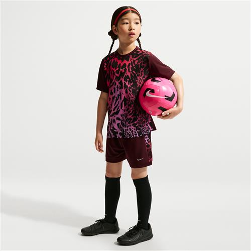 Nike United Academy Dri-FIT-fodboldshorts (10 cm) til større børn (piger) - rød