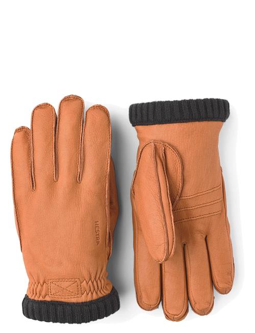 Hestra | Deerskin Primaloft Rib Dark Brown | 11