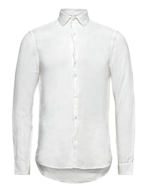 Calvin Klein | Linen Solid Slim Shirt | 41