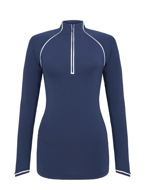 Original Penguin Golf | Solid 1/4 Zip Sun Protection Top | XS