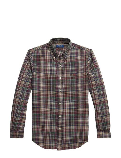 Polo Ralph Lauren | Custom Fit Plaid Brushed Flannel Shirt | L