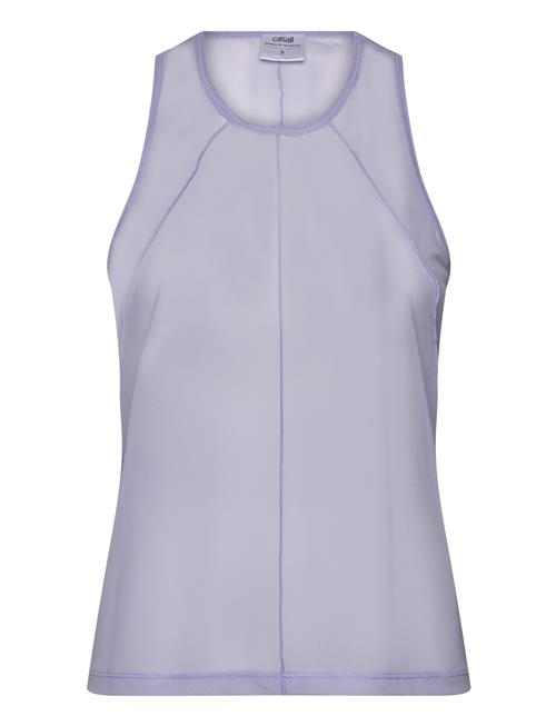 Casall | Seam Detail Mesh Tank | S