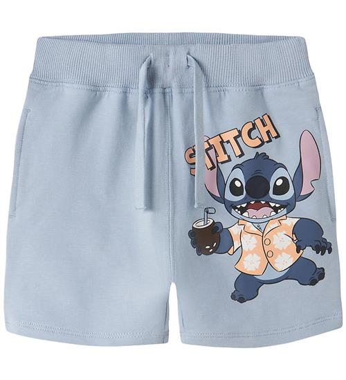 Name It Sweatshorts - NmmAl - Stitch - Blue Fog