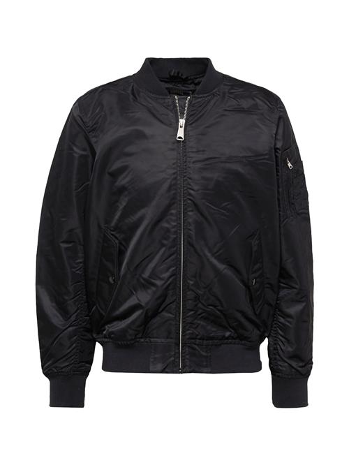 Vintage Industries Overgangsjakke 'Welder MA1'  sort