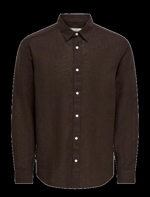 ONLY & SONS | Onscaiden Life Ls Solid Linen Blend Noos | XL