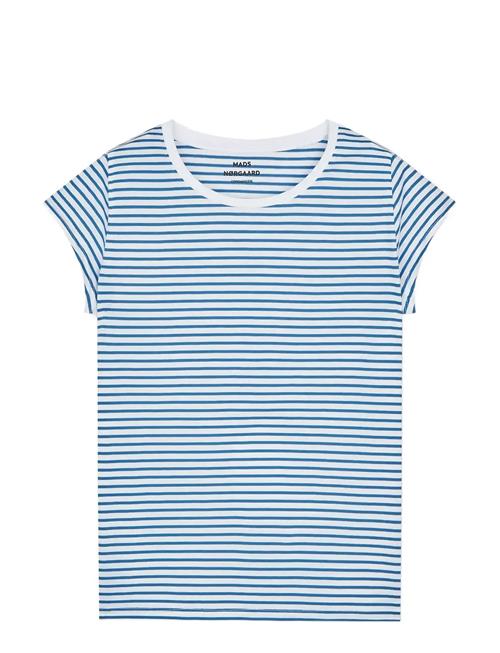 Mads Nørgaard | Fine Jersey Stripe Teasy Tee Fav | L