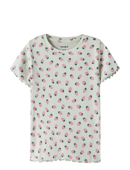 name it | Nmfvemma Aop Ss Slim Top | 98