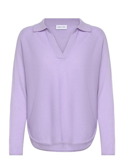 Davida Cashmere | Curved Open Collar | XL
