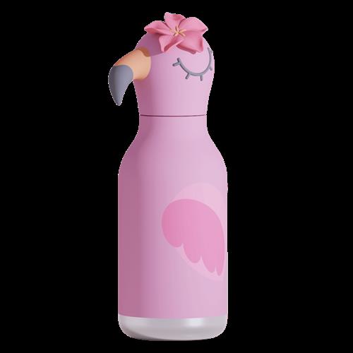 Asobu Bestie Vandflaske Flamingo  Pink One Size  Lyserød  One Size  unisex