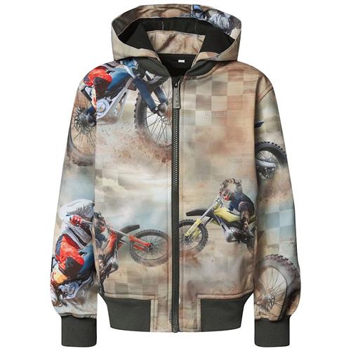 Molo Cloudy Softshell Jacket Dusty Cross 122 cm  Brun  122 cm  unisex