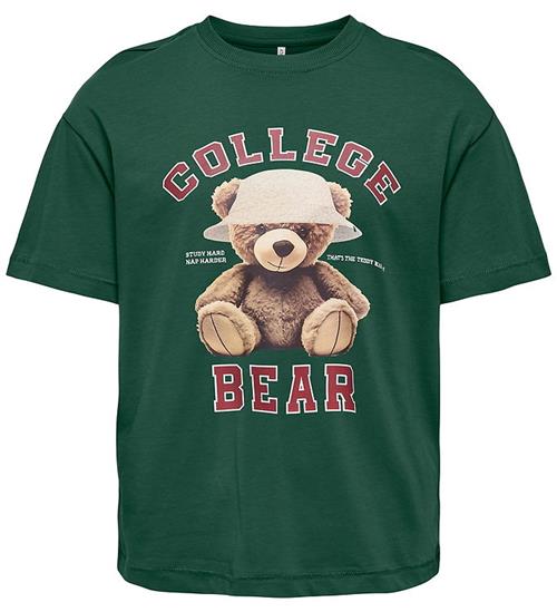 Kids Only T-shirt - KogVivvi - Pineneedle/College Hat Nomad