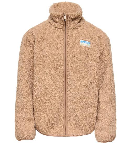 Kids Only Fleecejakke - Teddy - KogEva - Cuban Sand