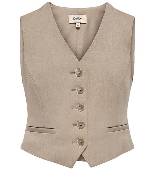Kids Only Vest - KogHattie-Iris - Taupe Gray/Melange