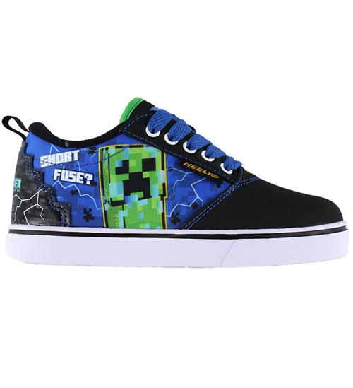 Heelys Rullesko - Pro 20 - Sort/Blå/Grøn m. Minecraft