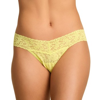 Hanky Panky Trusser 3P Low Rise Thong Citron nylon One Size Dame