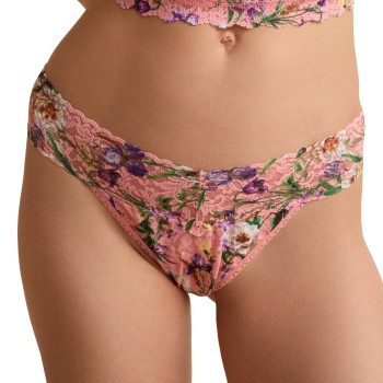 Hanky Panky Trusser Printed Low Rise Thong Blomstret nylon One Size Dame